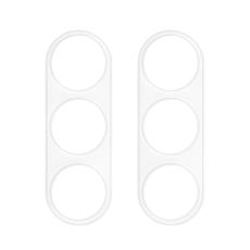 2-Pack Linsskydd Samsung Galaxy S25 I H&auml;rdat Glas