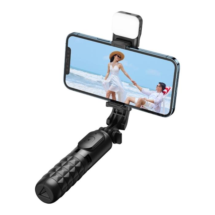 Bild 4, MCDODO Selfie Stick Med Lampa Bluetooth Svart