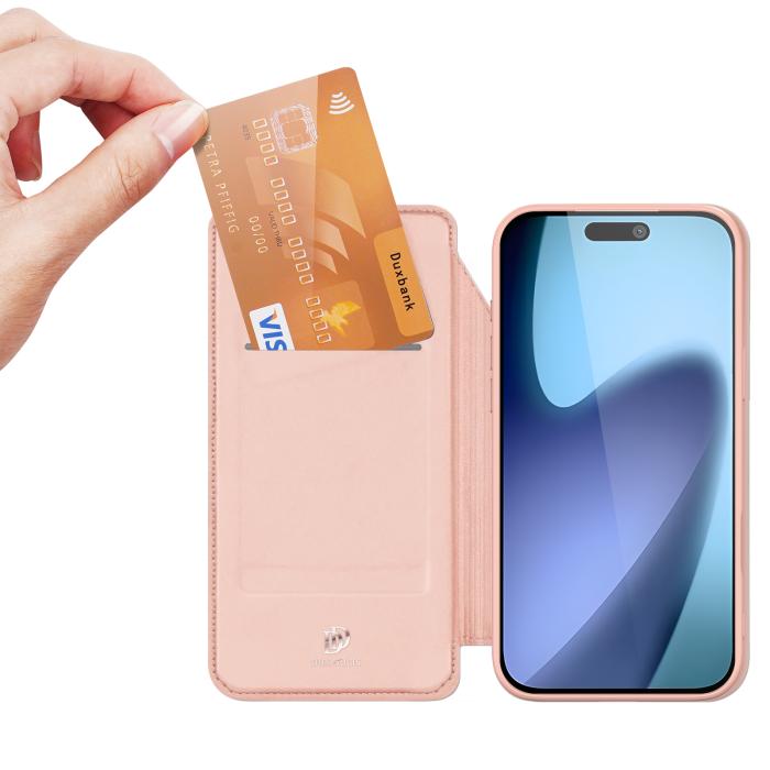 Bild 2, DUX DUCIS iPhone 17 Fodral Skin Pro Roséguld