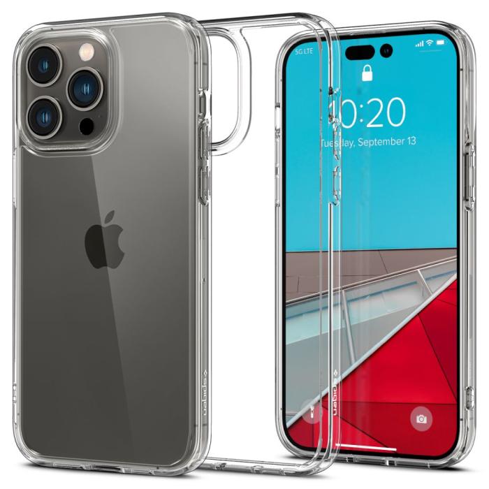 Bild 1, Spigen iPhone 14 Pro Max Skal Ultra Hybrid Crystal Clear