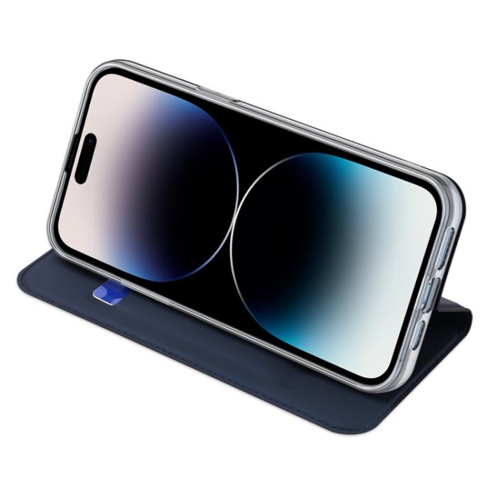 Bild 4, DUX DUCIS iPhone 15 Pro Fodral Skin Pro Blå