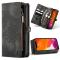 iPhone 12 Pro Max - CASEME 2-i-1 Magnet Skal/Fodral - Svart
