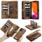 iPhone 12 Pro Max - CASEME 2-i-1 Magnet Skal/Fodral - Brun