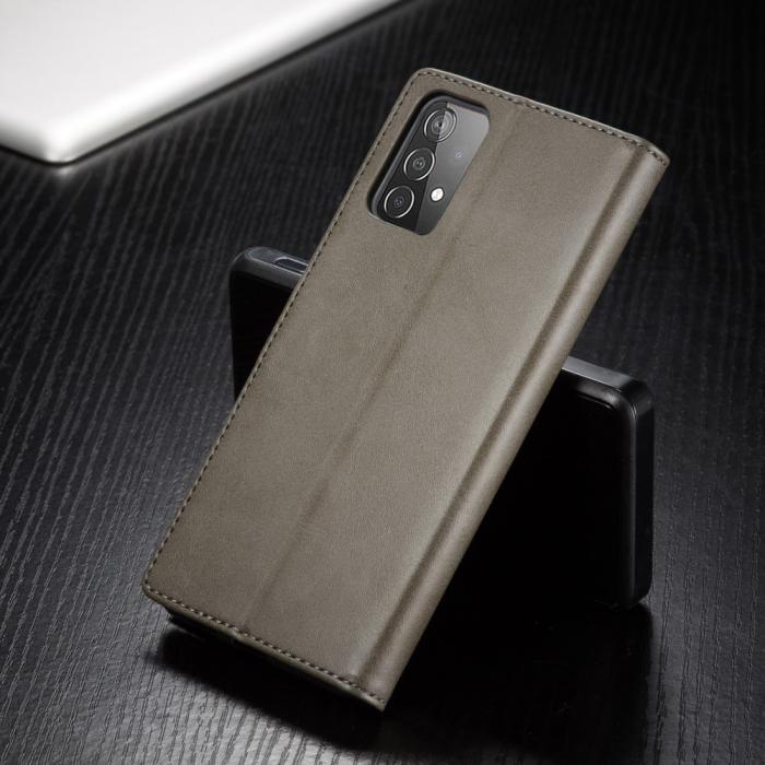 Bild 5, Samsung Galaxy A52 / A52s - LC.IMEEKE Läder Fodral - Grå