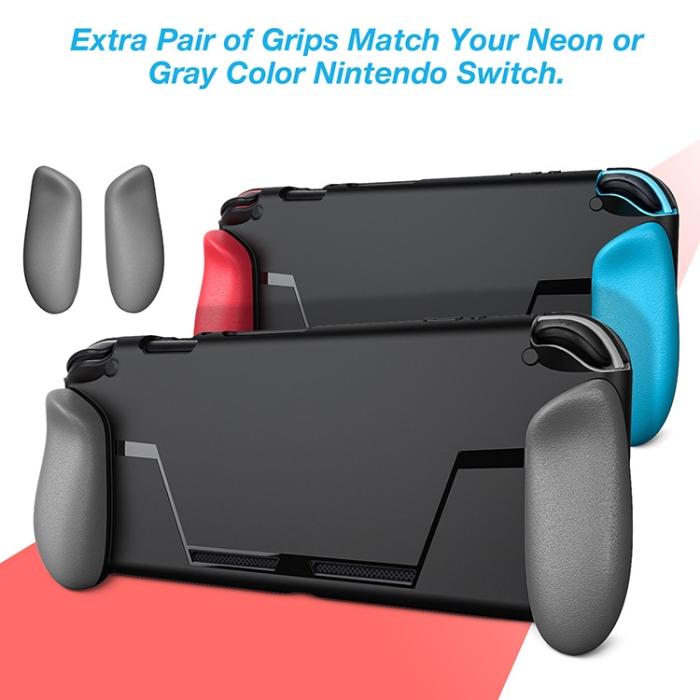 Bild 5, Nintendo Switch Skal Med 2 Extra Kortplatser Svart