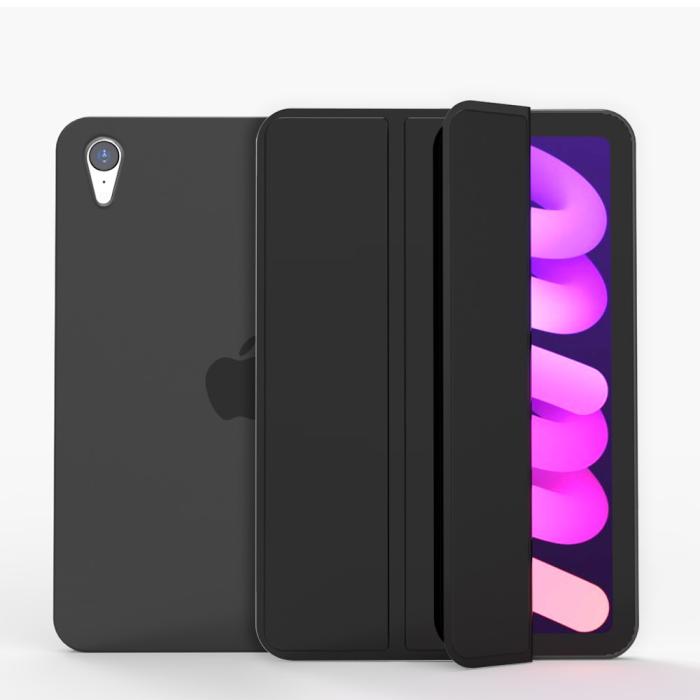 Bild 1, iPad Mini 2024/2021 Fodral Slim Tri-Fold Svart