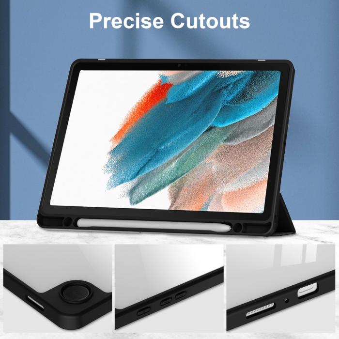 Bild 4, Samsung Galaxy Tab A9 Plus Fodral Hybrid Pennhållare Svart