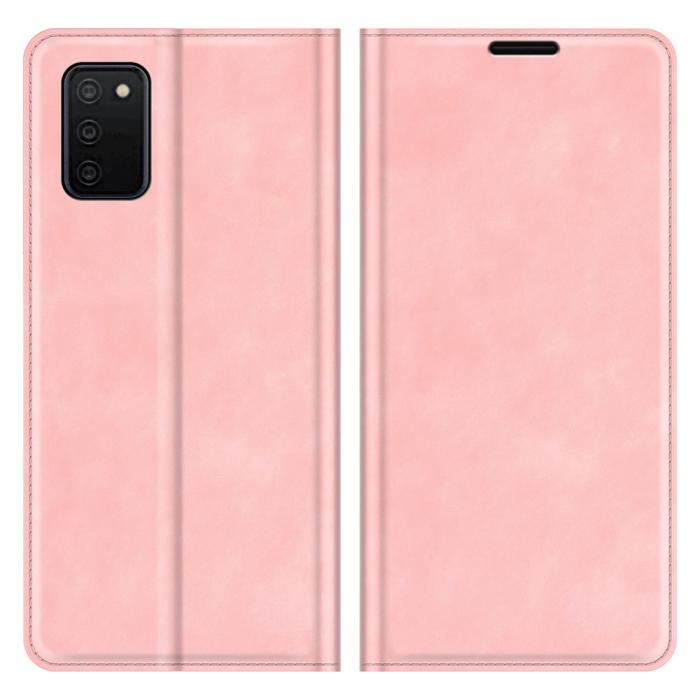 Bild 1, Samsung Galaxy A03s Magnetisk Flip Fodral Roséguld