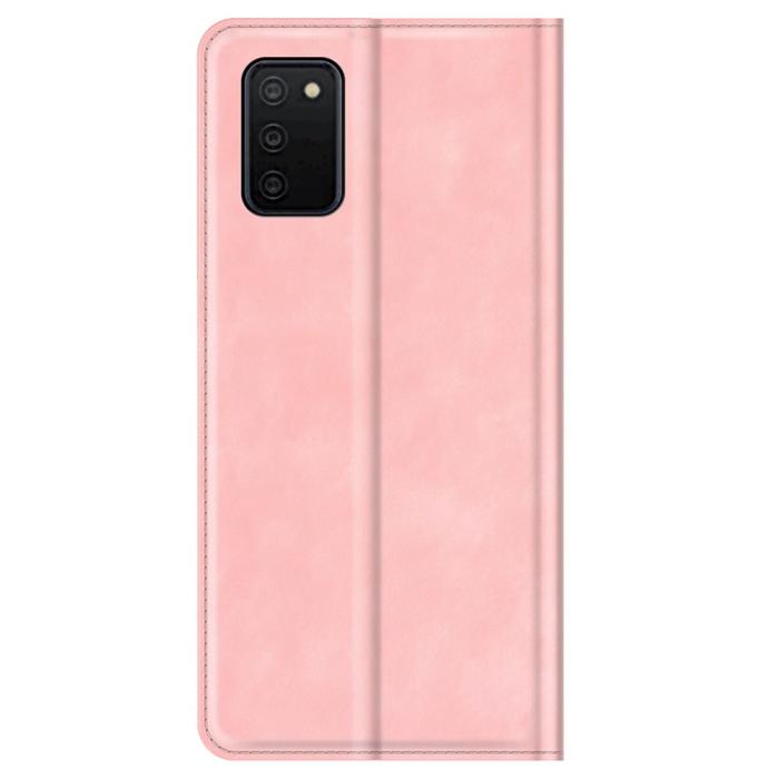 Bild 3, Samsung Galaxy A03s Magnetisk Flip Fodral Roséguld