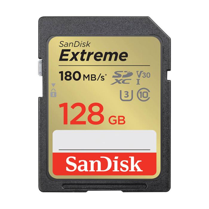 Bild 1, SanDisk SDXC Extreme 128 GB Minneskort