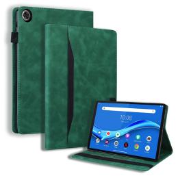 Lenovo Tab M10 Plus Gen 3 Fodral Frontficka Och Pennhållare Grön