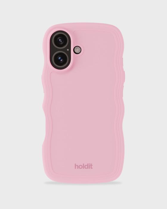 Bild 1, holdit iPhone 16 Skal Wavy Pink
