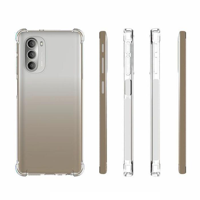 Bild 5, Motorola Moto G51 Skal Shockproof TPU Transparent