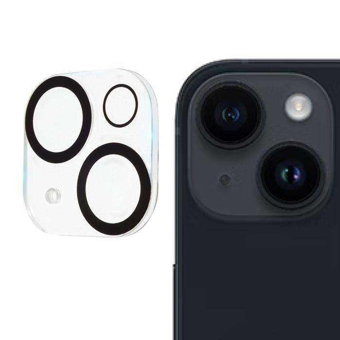 Bild 1, iPhone 15 / 15 Plus Linsskydd Skärmskydd Härdat Glas