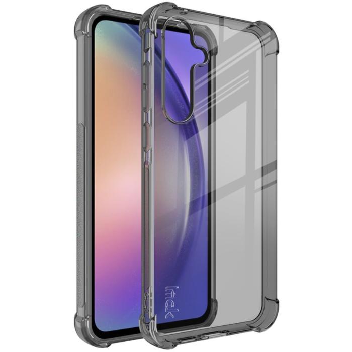 Bild 1, IMAK Galaxy A55 5G Skal Shockproof TPU Tonad Svart