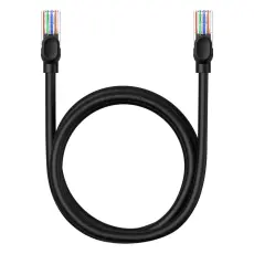 BASEUS 1.5 m Cat5 RJ45 N&auml;tverkskabel Svart