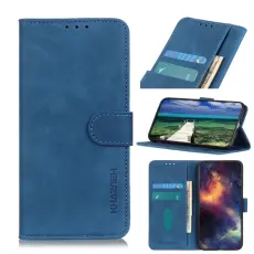 KHAZNEH Xiaomi 13 Pro 5G Fodral Retro L&auml;der Bl&aring;