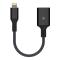 Lightning till USB-A Kabeladapter Svart