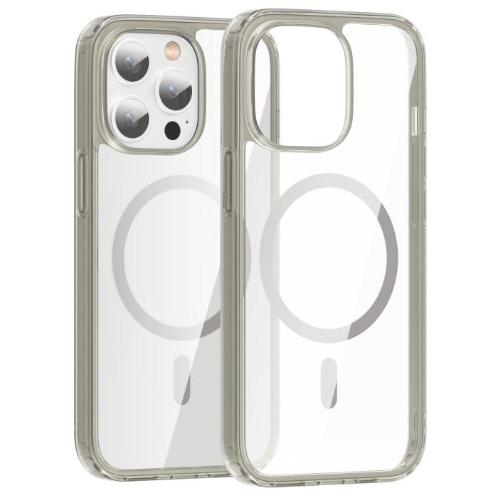 Bild 2, ColorPop iPhone 13 Pro Max Skal CH MagSafe Transparent/Titanium