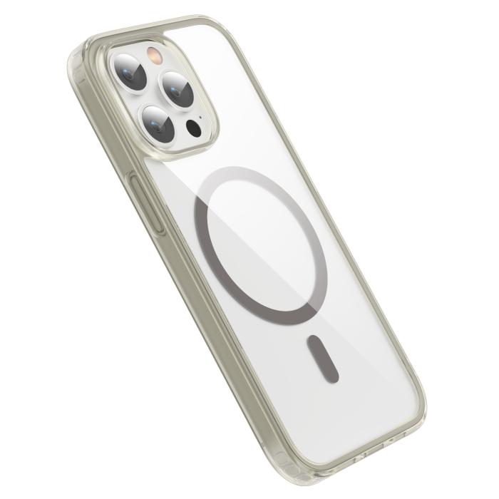 Bild 3, ColorPop iPhone 13 Pro Max Skal CH MagSafe Transparent/Titanium