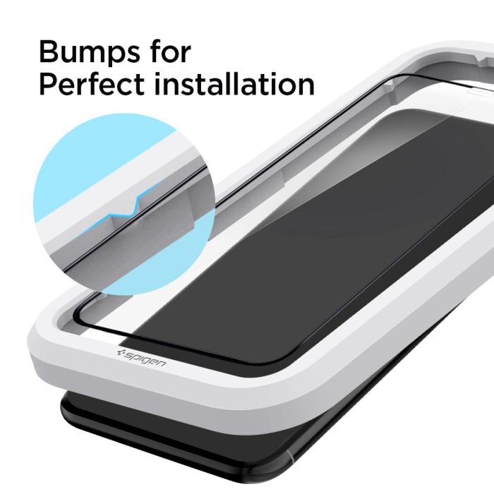 Bild 3, Spigen iPhone 11 Pro Max ALM Glas FC Heltäckande Skärmskydd