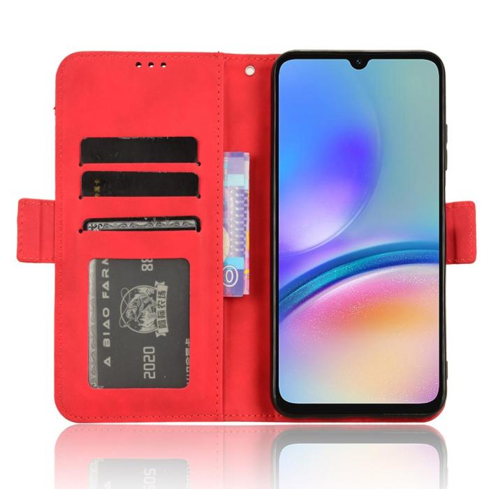 Bild 3, Samsung Galaxy A05s 4G Fodral Med Avtagbart Kortfodral Röd