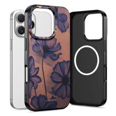 Tech-Protect iPhone 16 Pro Skal MagSafe Lamano Velvet Night