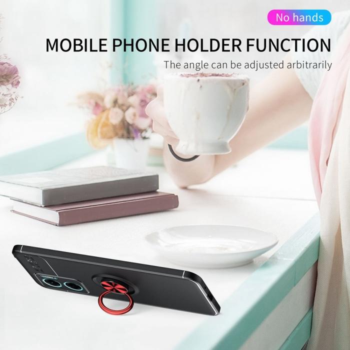Bild 4, Xiaomi Redmi 10 5G Skal Ring Röd