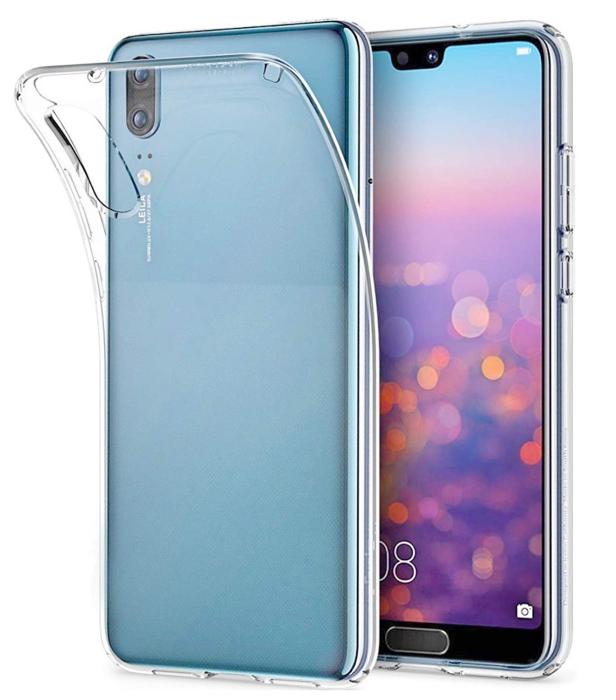 Bild 1, Huawei P20 - Transparent TPU Skal