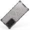 Samsung Galaxy S21 Ultra - Armor Honeycomb Textur Skal - Grå