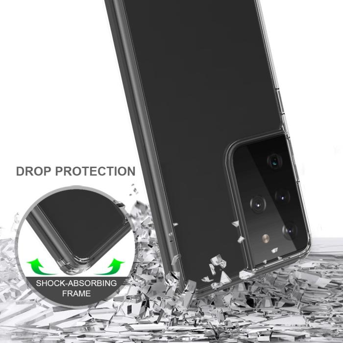 Bild 5, Samsung Galaxy S21 Ultra - TPU/Akryl Hybrid Crystal Skal
