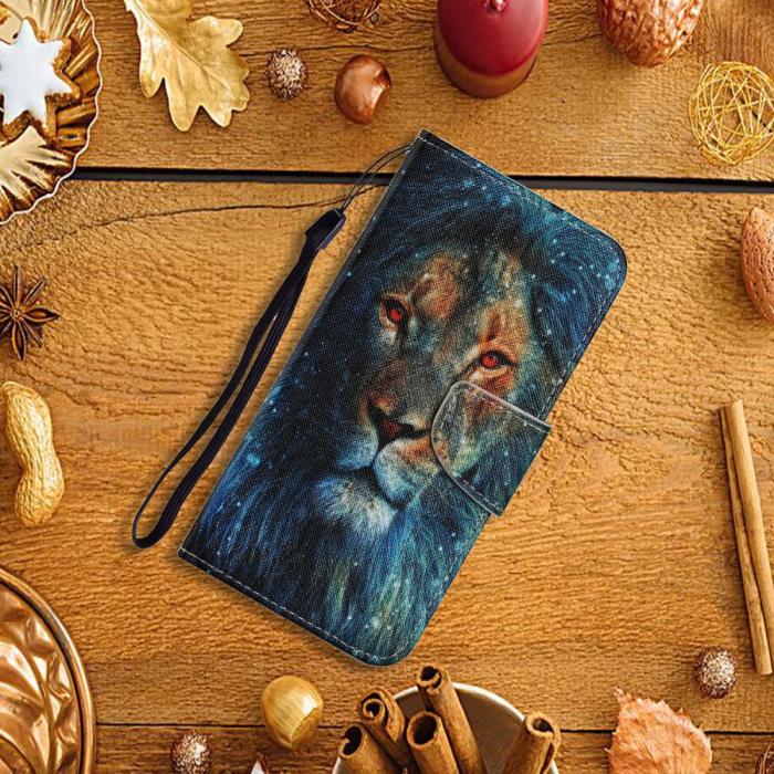 Bild 5, Samsung Galaxy A52 / A52s - Fodral Med Tryck - Lejon