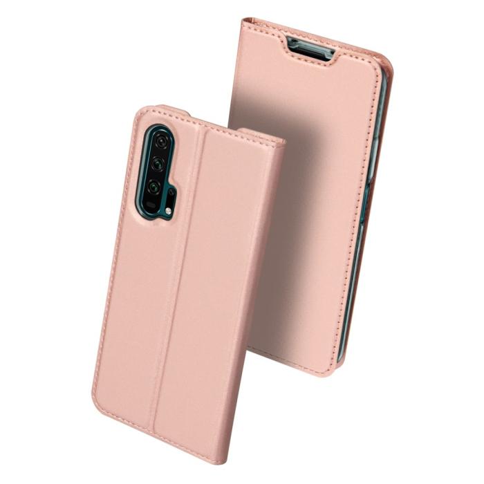 Bild 2, Honor 20 Pro - DUX DUCIS Plånboksfodral - Roséguld