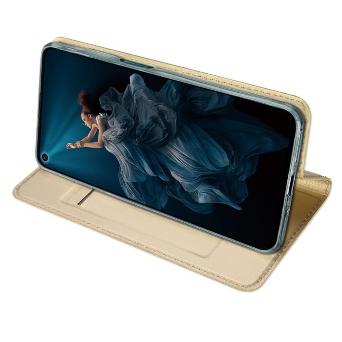 Bild 5, Honor 20 Pro - DUX DUCIS Plånboksfodral - Guld