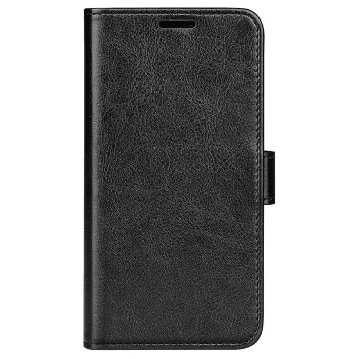 Bild 6, iPhone 16 Fodral Läder Crazy Horse Svart