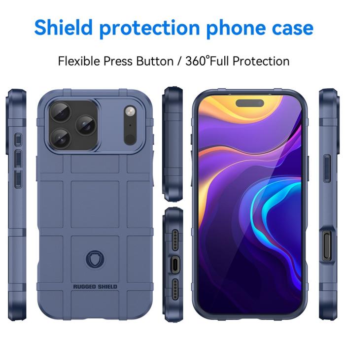Bild 3, iPhone 18 Pro Max / 17 Pro Max Skal Robust Blå
