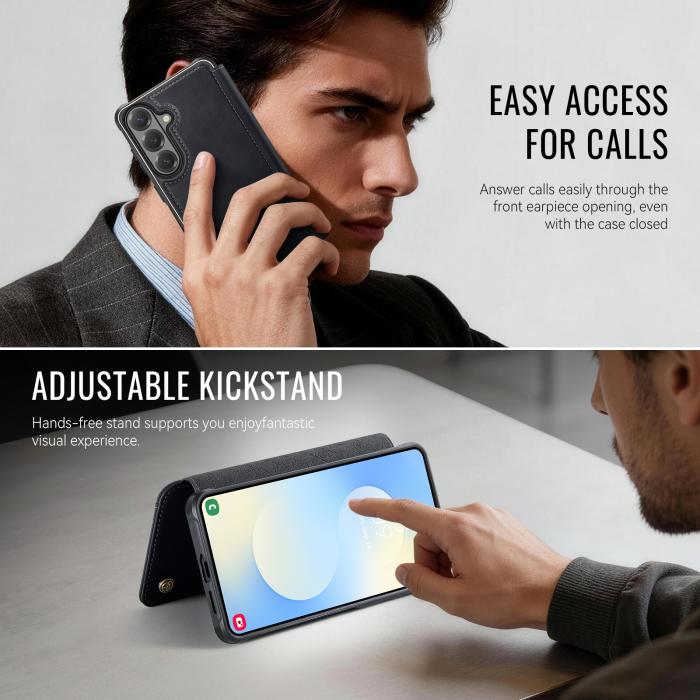 Bild 5, CASEME Samsung Galaxy S26 Skal RFID Plånbok Svart