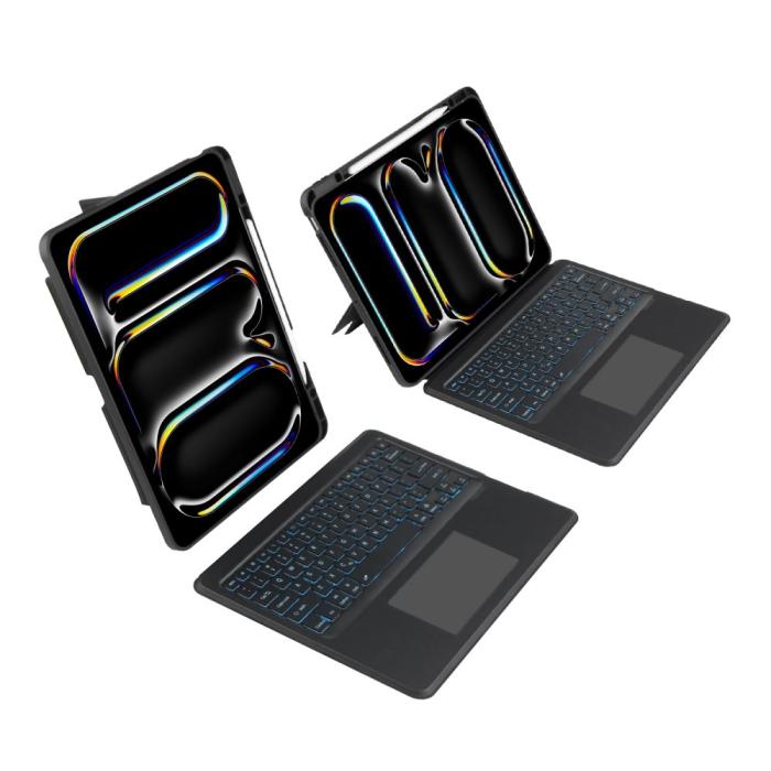 Bild 6, Tech-Protect iPad Pro 13 2024 Fodral SmartCase Tangentbord