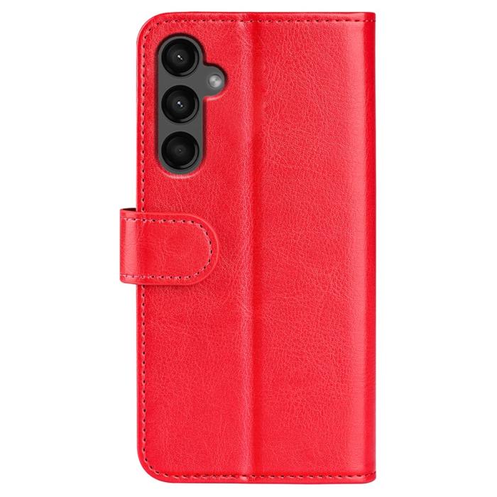 Bild 6, Samsung Galaxy A15 5G Fodral Läder Röd