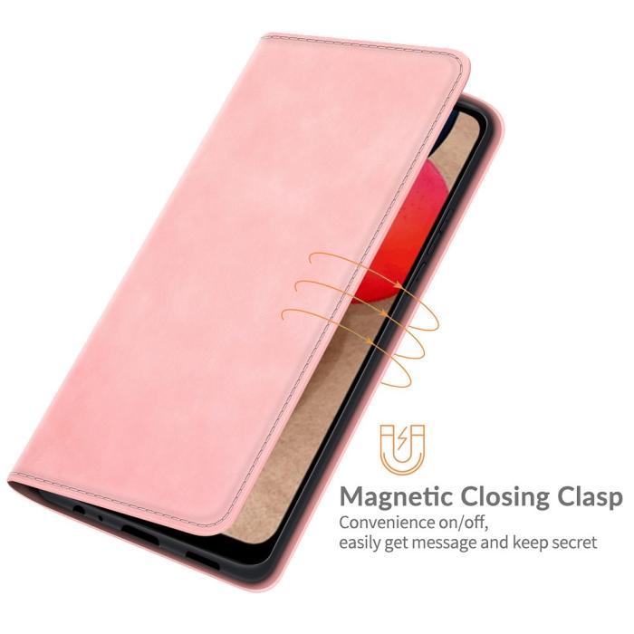 Bild 5, Samsung Galaxy A03s Magnetisk Flip Fodral Roséguld