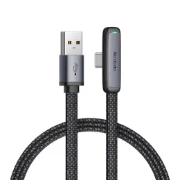 Mcdodo 1.2m 100W 6A USB-C Elbow Kabel Svart