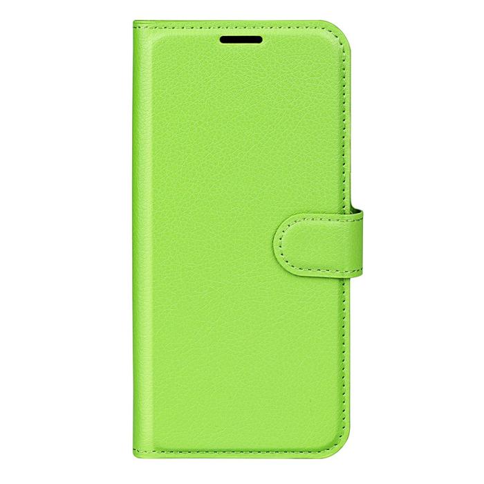 Bild 6, OnePlus Nord 4 Fodral Litchi Läder Grön