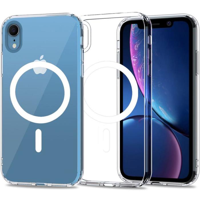 Bild 1, Tech-Protect iPhone XR Skal MagSafe MagMat Transparent