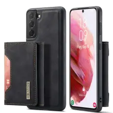 DG.MING Galaxy S23 Plus Skal Med Magnetisk Pl&aring;nbok Svart