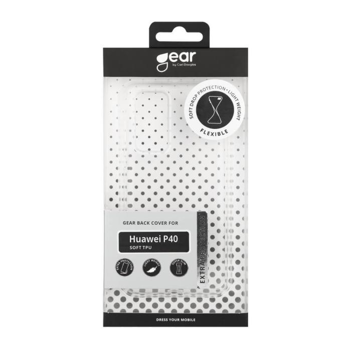 Bild 2, GEAR Huawei P40 Skal TPU Transparent
