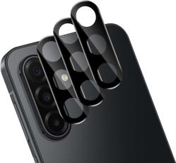 3-Pack Samsung A18 Linsskydd I H&auml;rdat Glas - Svart