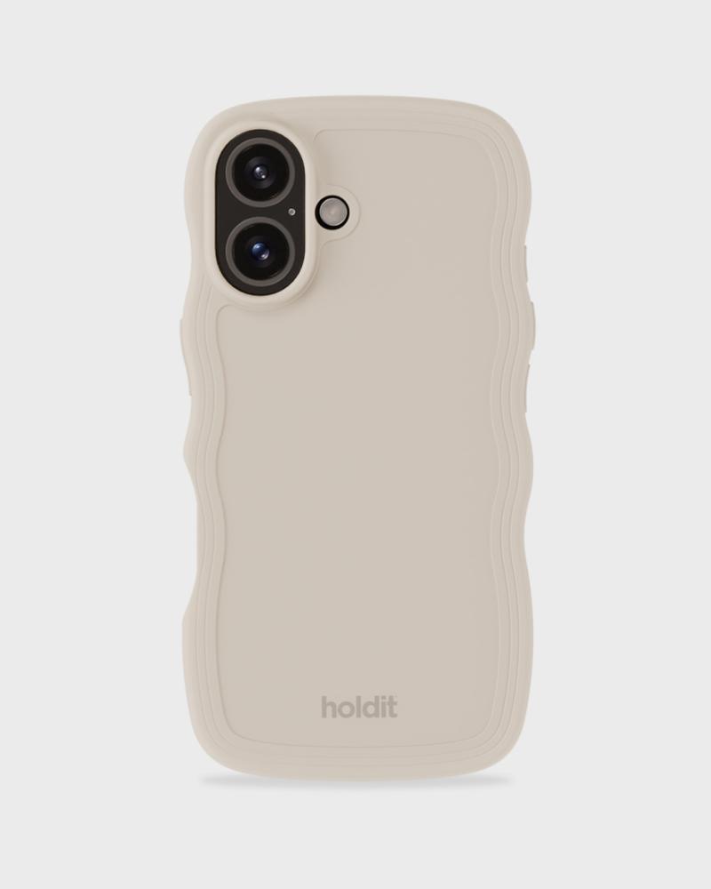 holdit iPhone 16 Skal Wavy Light Beige