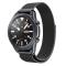 Tech-Protect Milanese Loop Metall Armband Smartwatch Svart (22 mm)