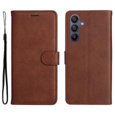 Samsung Galaxy A16 Fodral L&auml;der Brun