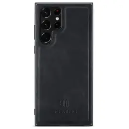 DG.MING Galaxy S24 Ultra Skal Läderbelagt Svart